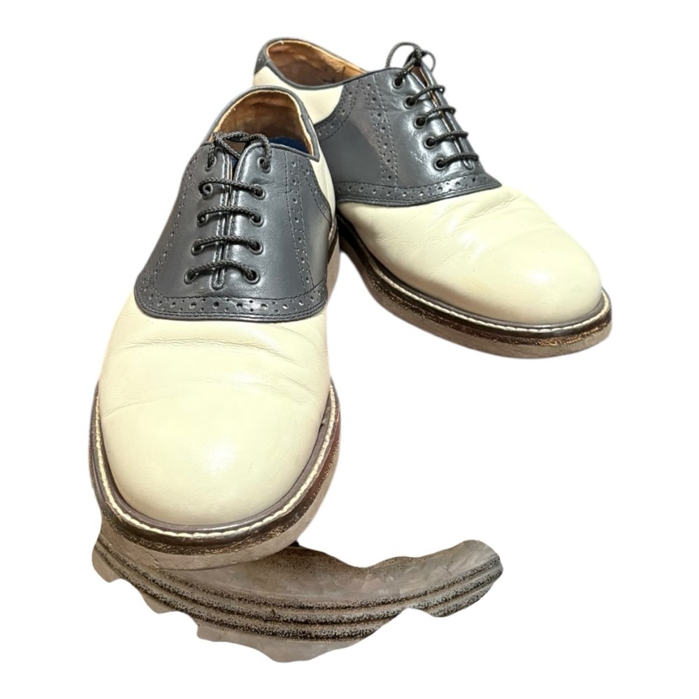 Jos A Banks Classic Two-Tone Men's Oxford Shoes size 8.5 - Picture 8 of 8